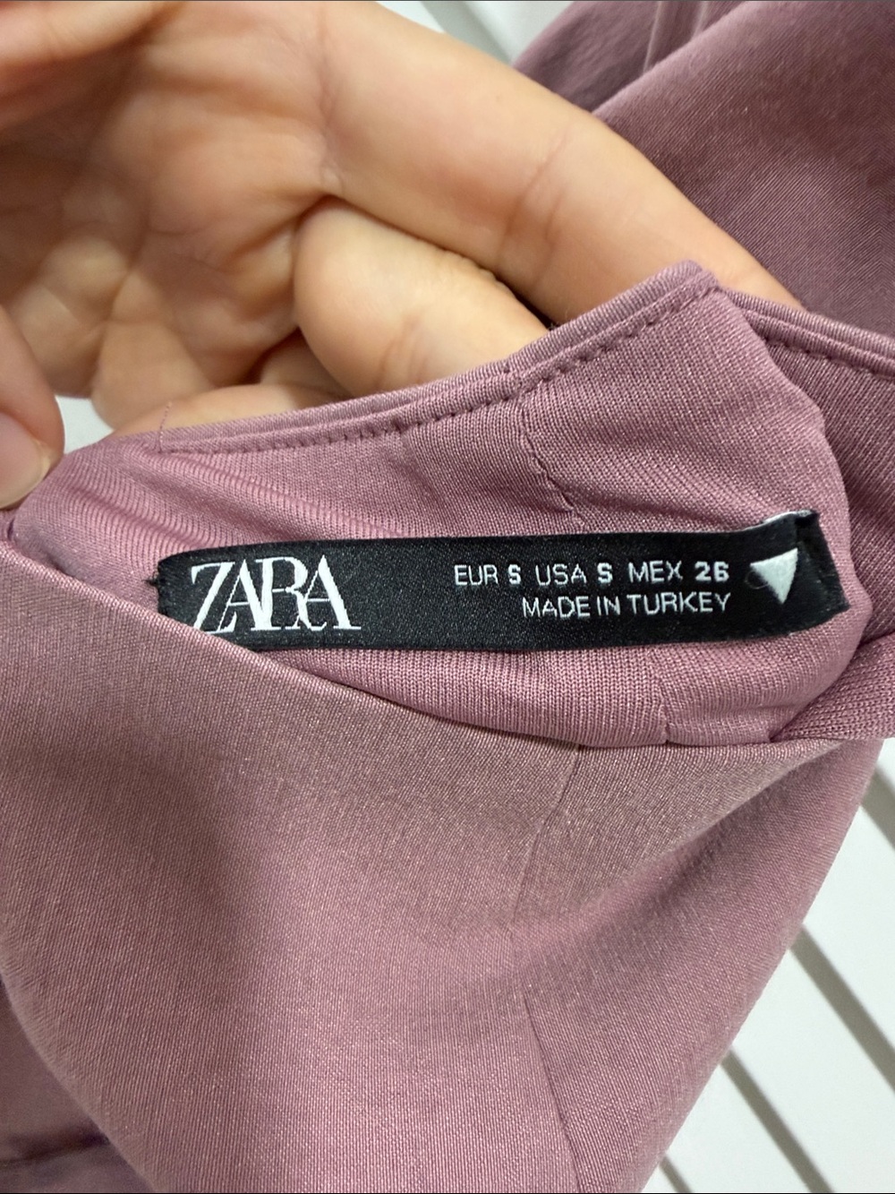 ZARA Ruched Open-Back Mini Dress – Size S - Picture 2 of 3